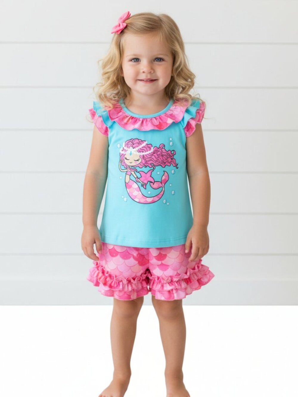 Mermaid Dreams Boutique Short Set